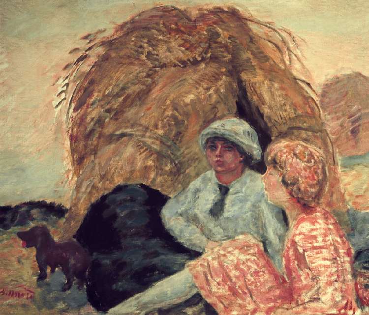 La meule (Madame Marthe Bonnard et son amie) à Pierre Bonnard