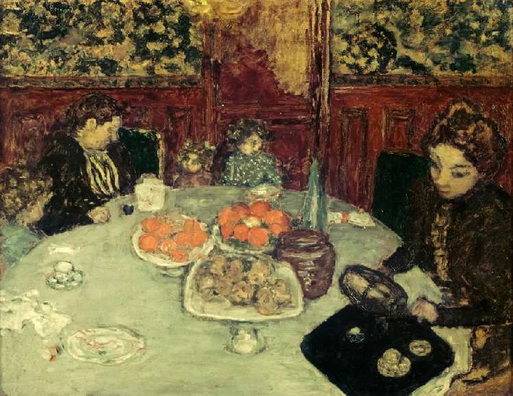 Le déjeuner à Pierre Bonnard