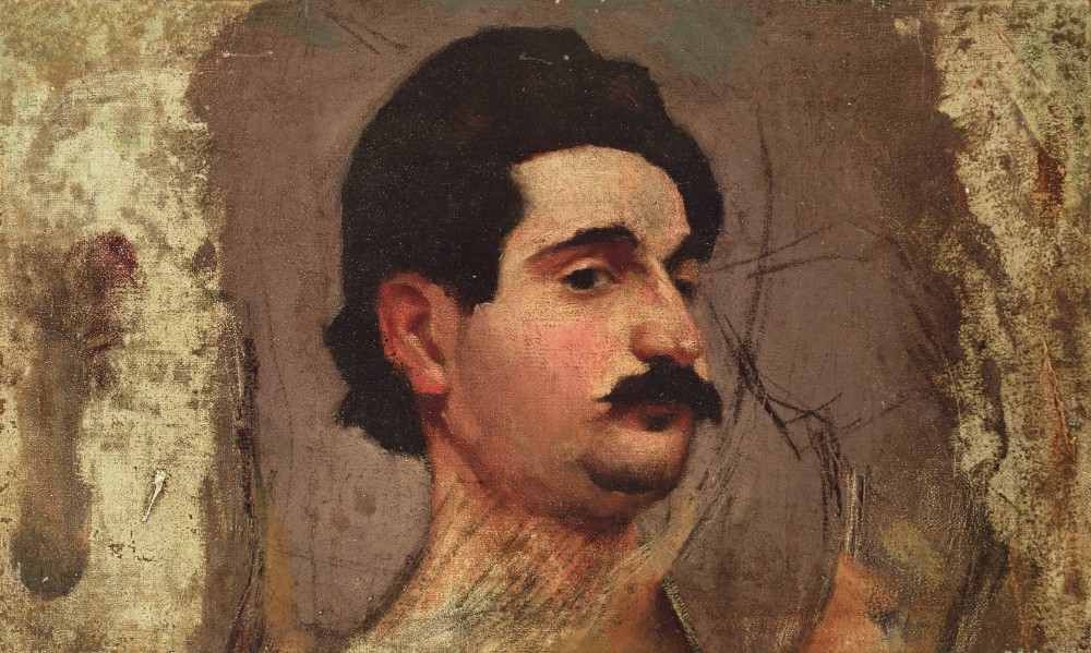 Man with a Moustache à Pierre Bonnard