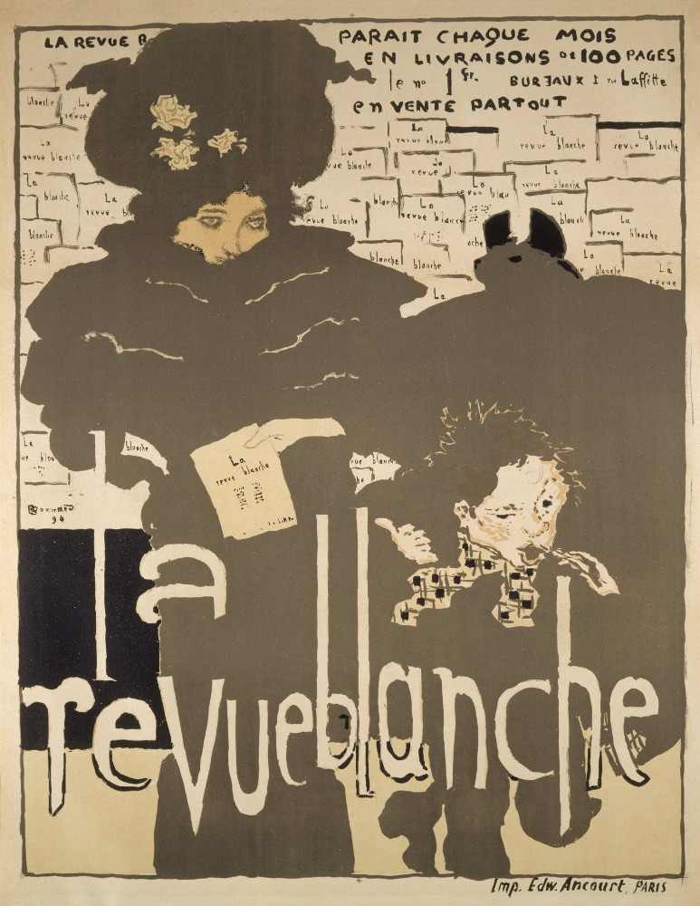 Poster for La Revue Blanche à Pierre Bonnard