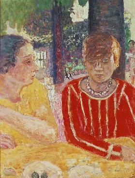 Portrait of Madame Reine Natanson and Marthe Bonnard