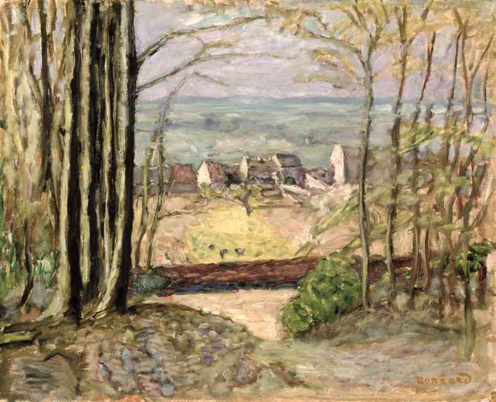 Edge of the Forest à Pierre Bonnard