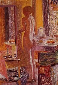 nu féminin debout devant un miroir à Pierre Bonnard