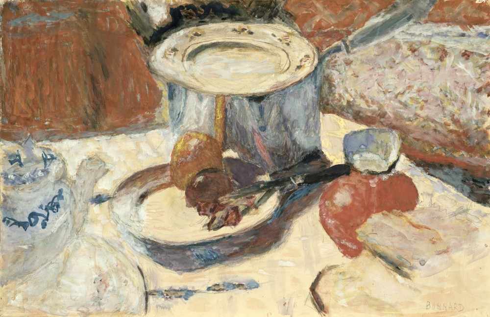 Still Life with a Saucepan à Pierre Bonnard