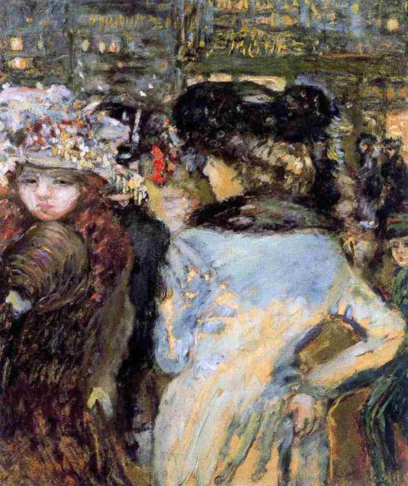 Two Women, Place Clichy, Paris à Pierre Bonnard