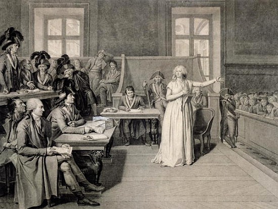 Marie-Antoinette (1755-93) of Habsbourg-Lorraine, Judged the Revolutionary Tribunal Court, 16th Octo à Pierre Bouillon
