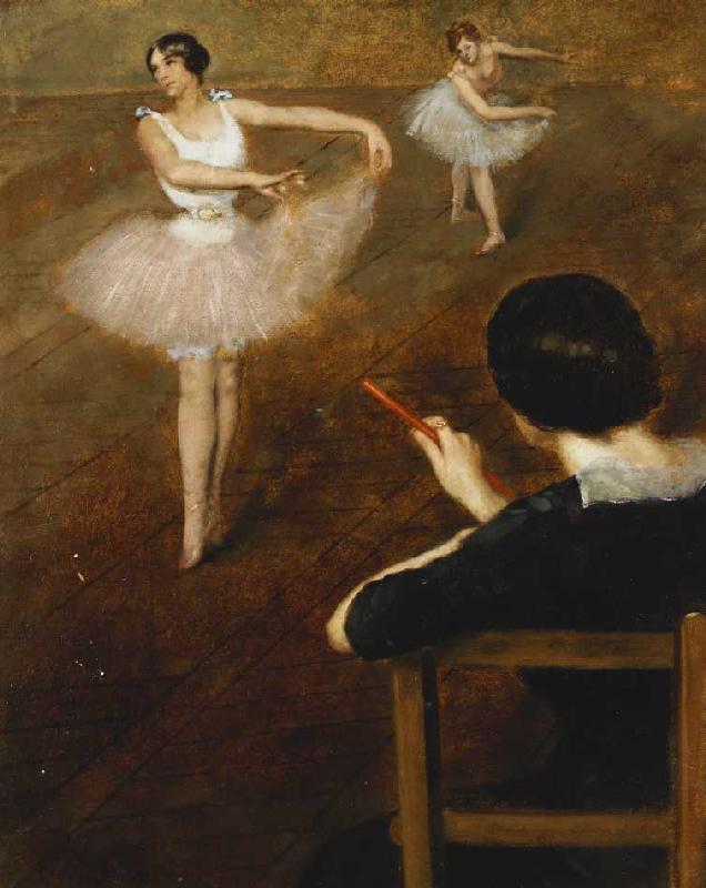Die Ballettstunde. à Pierre Carrier-Belleuse