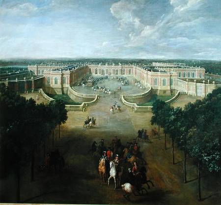 View of the Grand Trianon à Pierre-Denis Martin
