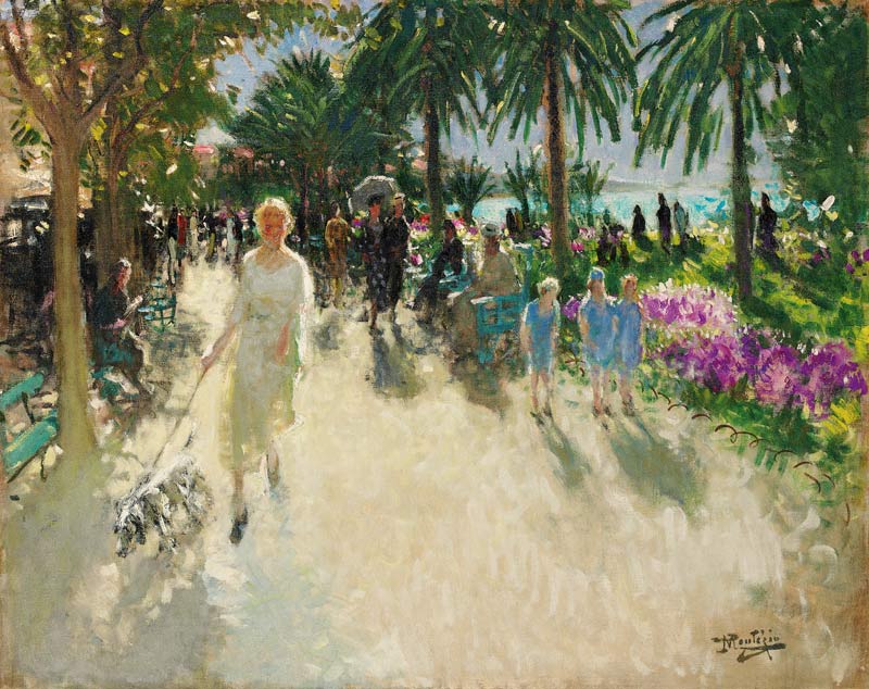 La Croisette, Cannes. à Pierre-Eugène Montézin