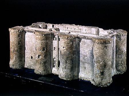 Model of the Bastille made from one of the stones of the Bastille à Pierre Francois Palloy