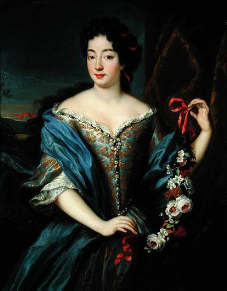Portrait of Anne de Baviere (1648-1723) à Pierre Gobert