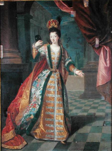 Portrait of a Woman in a Ball Gown à Pierre Gobert