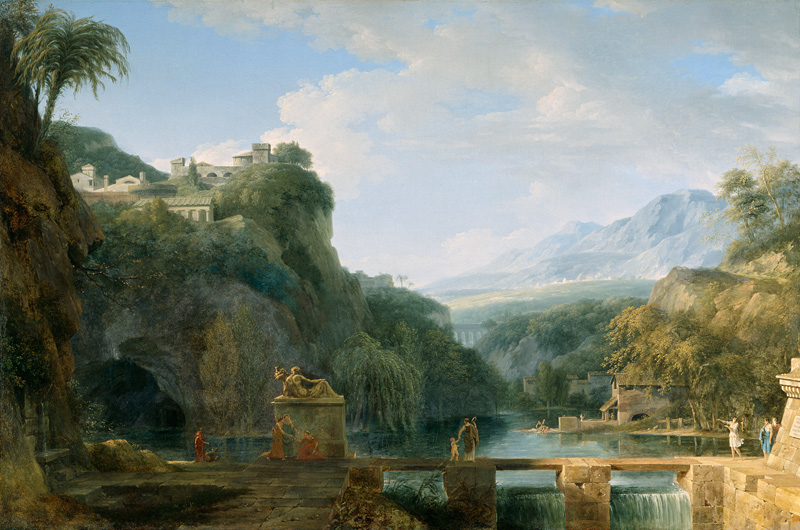 Landscape of Ancient Greece à Pierre Henri de Valenciennes