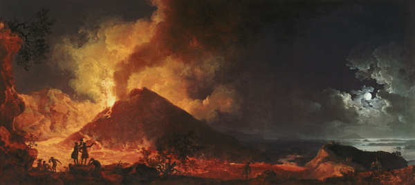 The Eruption of Mount Vesuvius in 1771 à Pierre Jacques Volaire