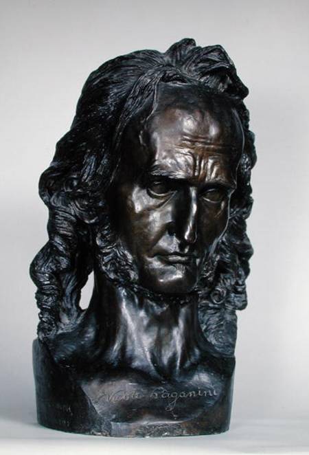 Bust of Nicolo Paganini (1784-1840) à Pierre Jean David d'Angers