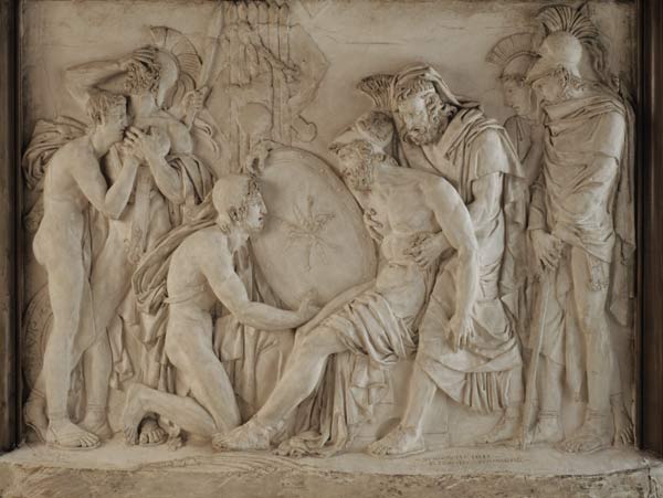 The Death of Achilles à Pierre Jean David d'Angers