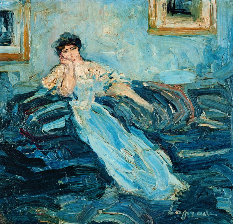 Woman in an Interior à Pierre Laprade