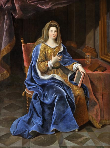 Françoise d'Aubigné, Marquise de Maintenon (1635-1719) à Pierre Mignard