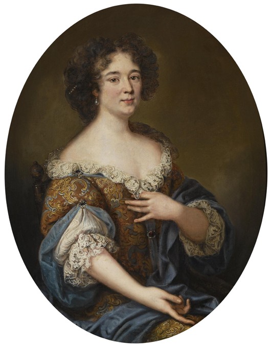 Portrait of Marie Mancini (1639-1715) à Pierre Mignard