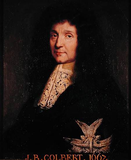 Portrait of Jean-Baptiste Colbert de Torcy (1619-93) à Pierre Mignard