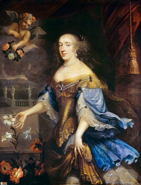 Anne-Marie-Louise d'Orleans (1627-93), Duchesse de Montpensier à Pierre Mignard