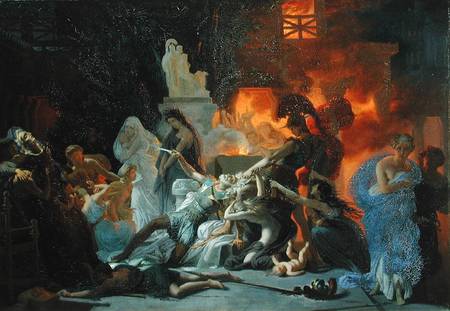 The Death of Priam à Pierre Narcisse Guérin