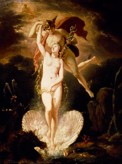 Venus and Mercury à Pierre-Nolasque Bergeret