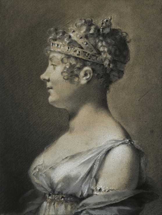Portrait of Catherine Talleyrand, Princesse de Bénévent à Pierre-Paul Prud'hon