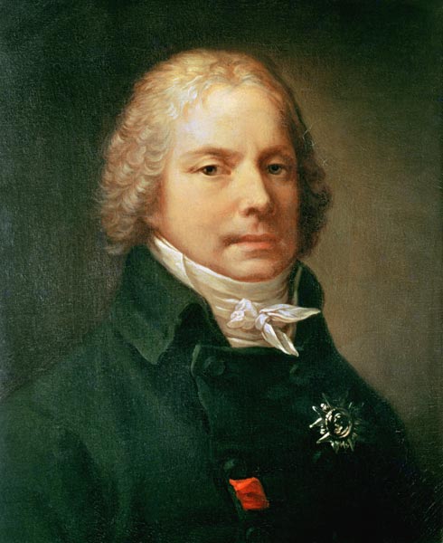 Portrait of Charles Maurice de Talleyrand-Perigord à Pierre-Paul Prud'hon