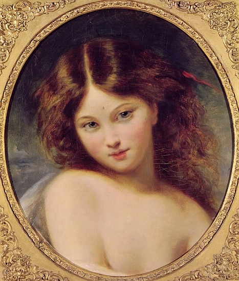 Head of a Young Girl à Pierre Joseph Dedreux-Dorcy