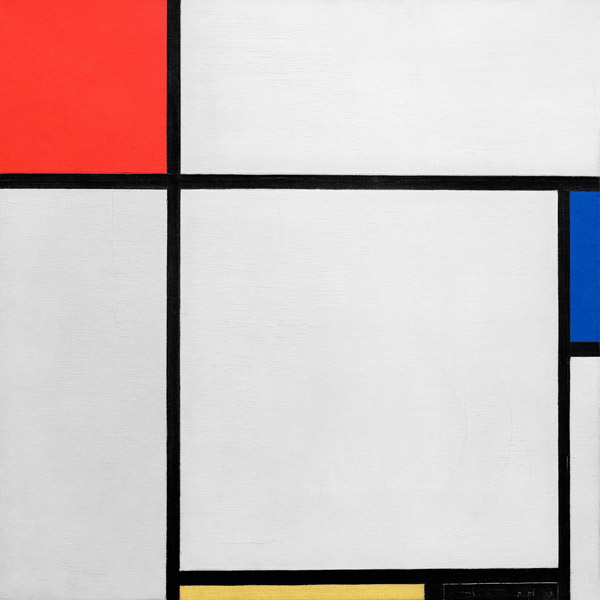 Composition à Piet Mondrian