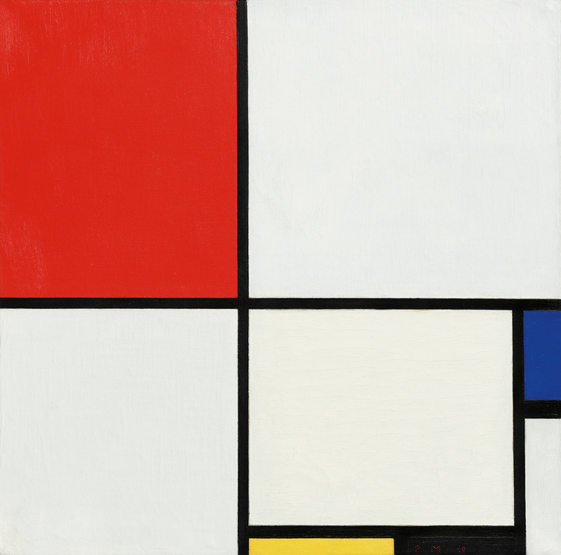 Composition No. III à Piet Mondrian