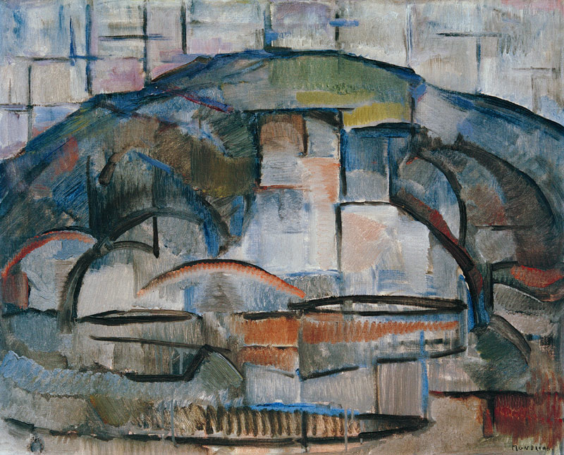 Landscape à Piet Mondrian