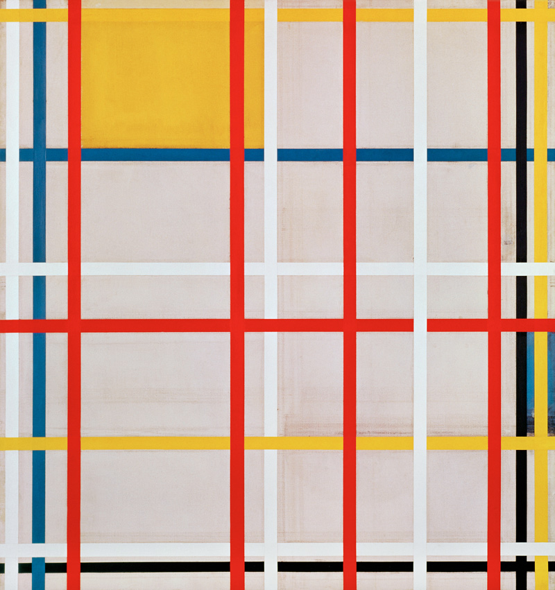 New York City, 1940-41. à Piet Mondrian