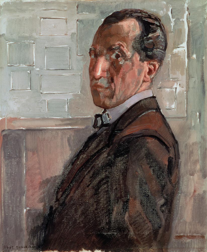 Self Portrait à Piet Mondrian