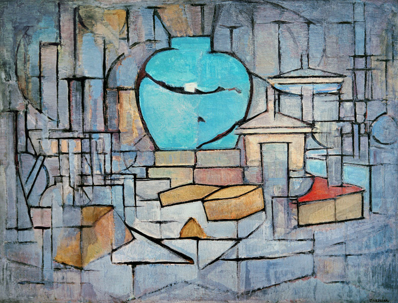 Still Life with Gingerpot 2 à Piet Mondrian