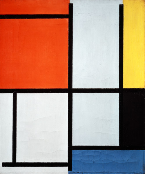 Composition à Piet Mondrian