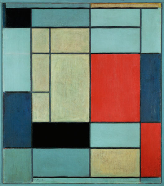 Composition I à Piet Mondrian