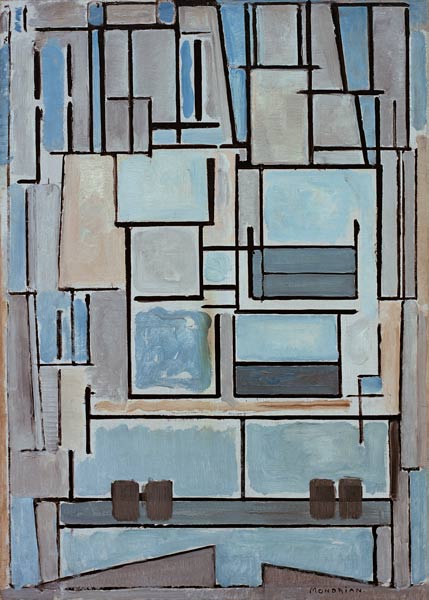 Composition No VI à Piet Mondrian