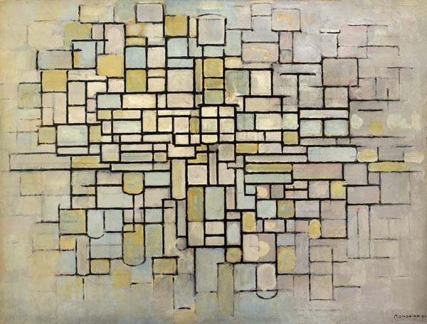 Composition No. II à Piet Mondrian