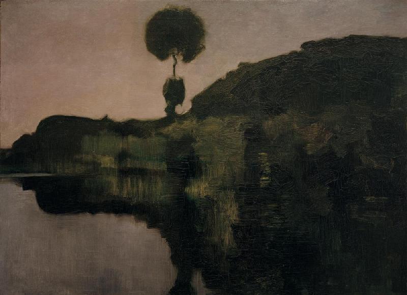 Evening On The Gein à Piet Mondrian