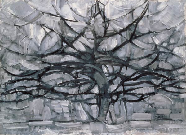 The Gray Tree à Piet Mondrian