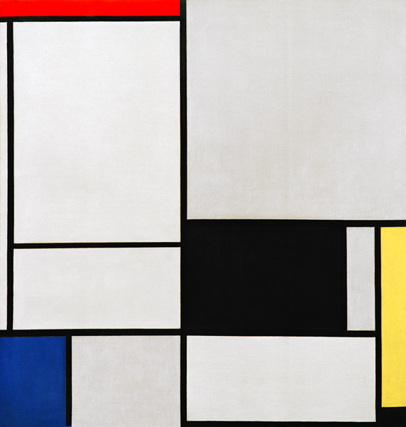 Composition No. 2 à Piet Mondrian