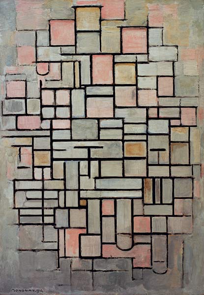 Composition No. IV; 1914 à Piet Mondrian