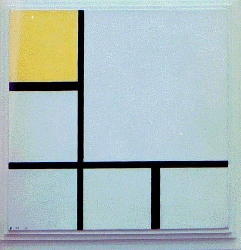 Composition No. I; Yellow /1930 à Piet Mondrian