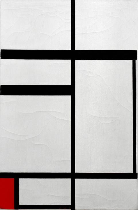 Composition Nr. I; Red/ 1931 à Piet Mondrian