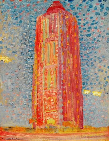 Phare de Westkapelle à Piet Mondrian