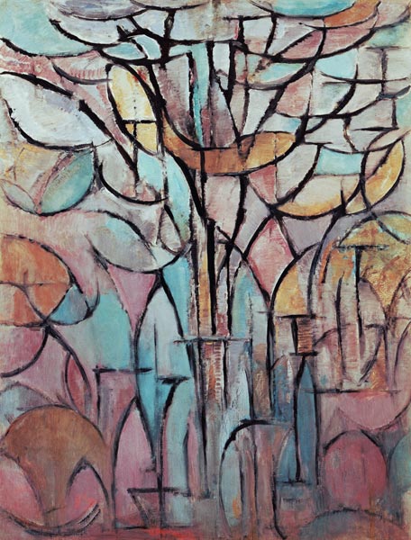 Arbres à Piet Mondrian