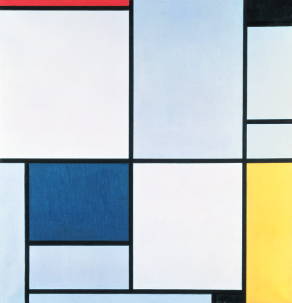 Tableau 1 à Piet Mondrian