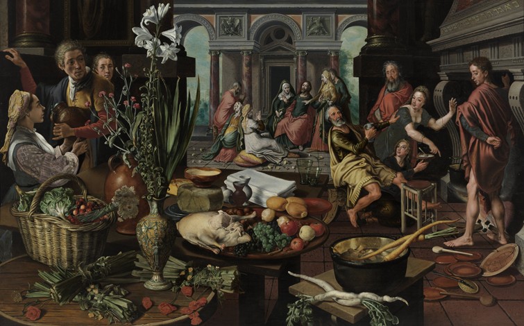 Christ in the House of Martha and Mary à Pieter Aertsen